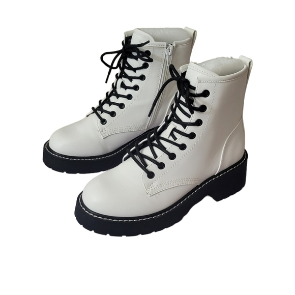 madden girl Women's Carra Platform Combat Boots•5 - Picture 5 of 12